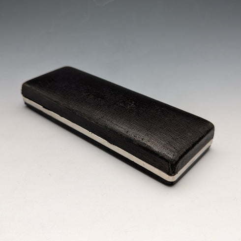 美國復古 Schafer 純銀原子筆帶盒